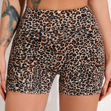 Hot Shorts Leopard High Waist Shorts