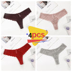 4Pcs/Set Women Lace Panties - Alt Style Clothing