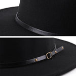 Vintage Wool Trilby Fedora Hat – Wide Brim Gangster Style 