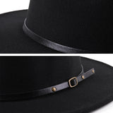 Vintage Wool Trilby Fedora Hat – Wide Brim Gangster Style 