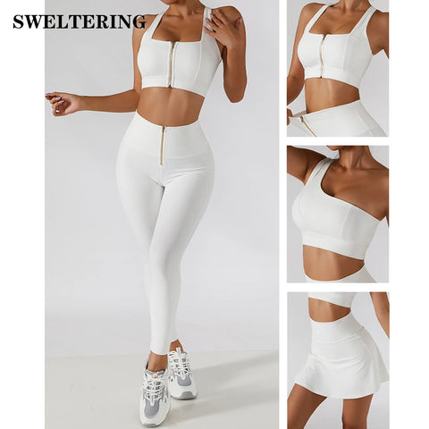 High-Waist Leggings and Sleeveless Top for Ultimate Comfort