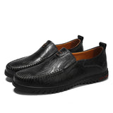 Genuine Leather Slip-On Loafers – Casual Elegance for Every Occasion