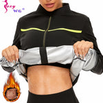 Sauna Jacket - Long Sleeve Sweat-Enhancing Weight Loss Top