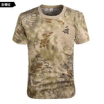 ANSDANK Camouflage Military T-Shirt for Men