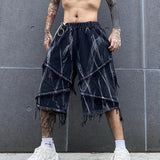Gothic Fashion Men Shorts Techwear - Alt Style Clothing