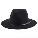 Vintage Wool Trilby Fedora Hat – Wide Brim Gangster Style 