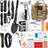 142pcs Survival First Aid Kit Outdoor Gear