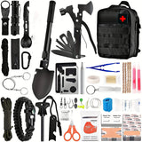 142-Piece Survival First Aid Kit – Essential Outdoor Gear for Emergencies