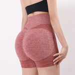 Stay Active and Stylish with High Waist Push Up Sports Shorts for Women: Perfect for Cycling, Jogging, and Gym Workouts