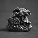 Marcatsa Vintage Skull Ring - Punk Rock Big Biker Style