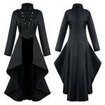 Medieval Victorian Gothic Tailcoat - Steampunk Trench Coat Tuxedo