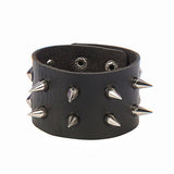 Punk Gothic Goth Rivet Wrap Bracelet - Alt Style Clothing