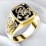 Gothic Punk Scorpion Retro Ring