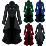 Medieval Victorian Gothic Tailcoat - Steampunk Trench Coat Tuxedo