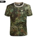 ANSDANK Camouflage Military T-Shirt for Men