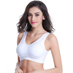 Padded Yoga Sports Bra - Quick-Dry, Wire-Free Crop Top