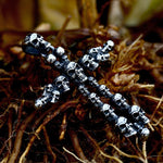 Gothic Skull Cross Pendant Necklace Stainless Steel - Alt Style Clothing