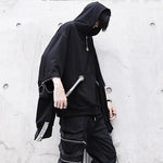 Gothic Darkwear Techwear Hoodie - Streetwear Sweatshirt