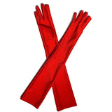 Long Elegant Party Gloves - Thin Elastic Elbow-Length Gloves