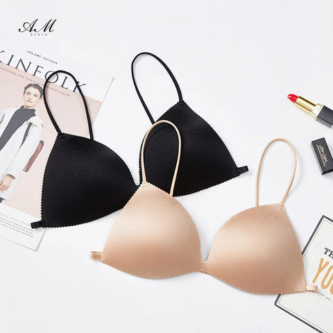 No Steel Ring Strapless Push-Up Bra | Wire-Free Comfort with Convertible Straps