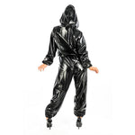 Shiny Patent Leather Overall - Alt Style Clothing