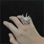 Gothic Spider Ring Charm