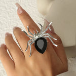 Gothic Style Spider Animal Ring