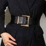 Loose belt women decorative simple retro waist