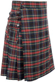 Mens Scottish Traditional Highland Tartan Kilt - Alt Style Clothing