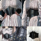 Waistband Girdle Gothic Corset cincher Belt - Alt Style Clothing