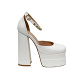 Step up Your Style with Women's Retro Chunky Heels Sandals Platform Pumps