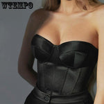 Strapless Off Shoulder Tube Party Sleeveless Bustier Top