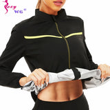 Sauna Jacket - Long Sleeve Sweat-Enhancing Weight Loss Top