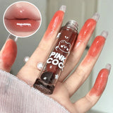 Juice Black Lip Gloss Mirror Glass Water Light Clear Lip