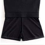 Elasticity Black One-step High Waist Tight Mini Skirt - Alt Style Clothing