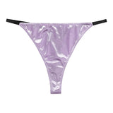 Solid Satin Silk Panties Strings - Low Rise Comfort