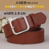 PU Leather Pin Buckle Belt – Versatile Style for Everyday Wear