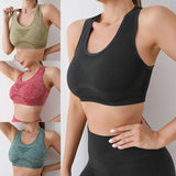 Push-Up Sports Bra - Quick-Dry Fitness Vest Top