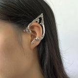 Fairy Ear Cuff Earring Simple Hollow Cat Ears Outline