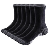 Cotton Casual Crew Socks - 5 Pairs Cute Winter Warm Thick