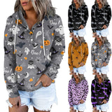 Women's Casual Zip Up Hoodie - Loose Fit Sweatshirt with Pocket