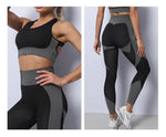 2/3PCS Seamless Women Yoga Set Workout Sportswear Gym Clothing