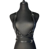 Corset Belt Waist Straps PU Leather Harness Body Top