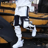 Men Casual Gothic Pocket Male Trousers Sweatpants