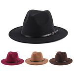 Vintage Wool Trilby Fedora Hat – Wide Brim Gangster Style 