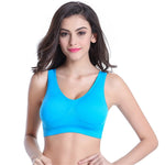 Padded Yoga Sports Bra - Quick-Dry, Wire-Free Crop Top