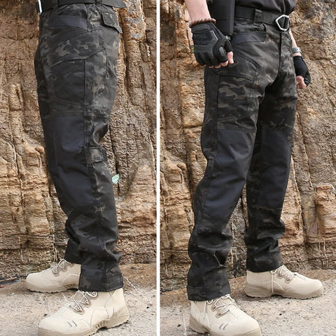 Camouflage Military Tactical Pants - Multi-Pocket Combat Army Wear