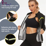 Sauna Jacket - Long Sleeve Sweat-Enhancing Weight Loss Top