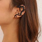 Alloy Vintage Gothic Dragon Ear Cuffs Earring For Women