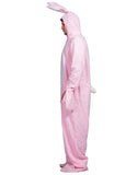 Pink Rabbit Cosplay Costume Set - Jumpsuit & Bunny Ears